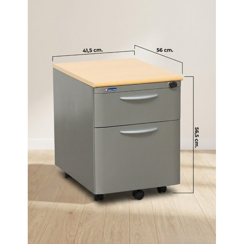 ▷ Cajonera de Oficina con Llave de Steelcase - Montiel