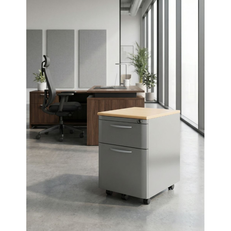 ▷ Cajonera de Oficina con Llave de Steelcase - Montiel
