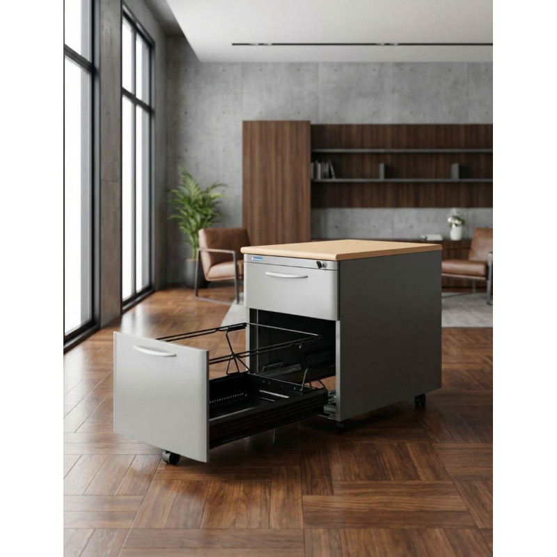 ▷ Cajonera de Oficina con Llave de Steelcase - Montiel