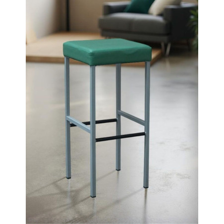 Taburete Cuadrado Tapizado MM1711 | Montiel