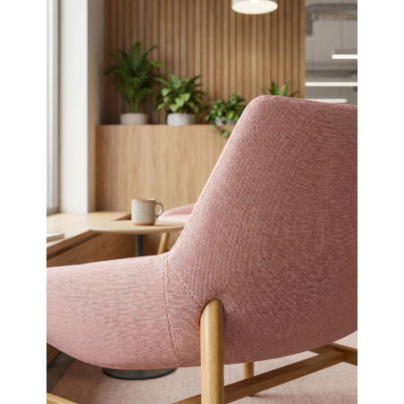 Butaca Rosa Sala de Espera Dunas XL de Inclass - Montiel