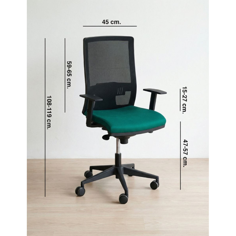 Silla Oficina Giratoria Light de Delaoliva - Montiel