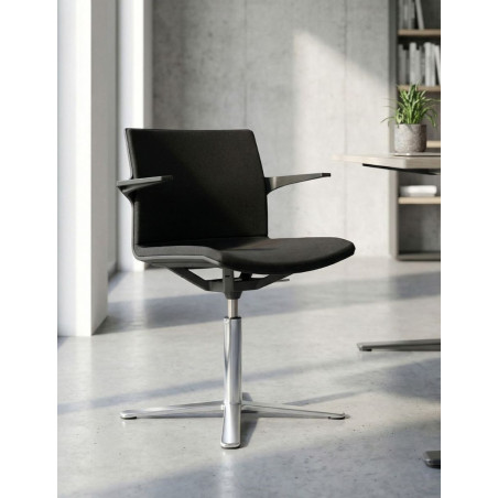 Silla Confidente Giratoria Trazo de Dynamobel - Reoffice