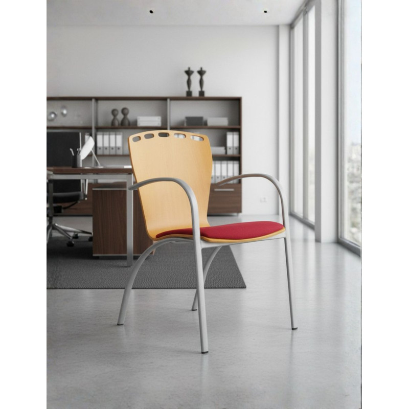 Sillas Confidente Madera y Tela MM1387 - Montiel