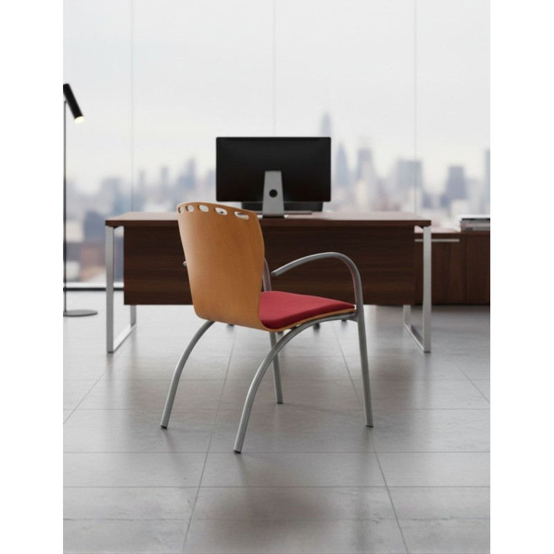 Sillas Confidente Madera y Tela MM1387 - Montiel