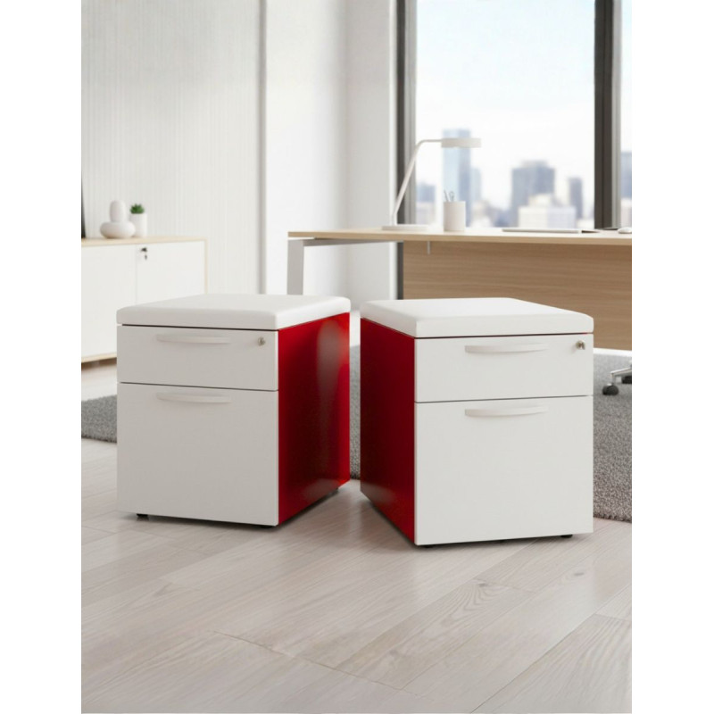 Cajonera con ruedas para oficina de Steelcase - Montiel