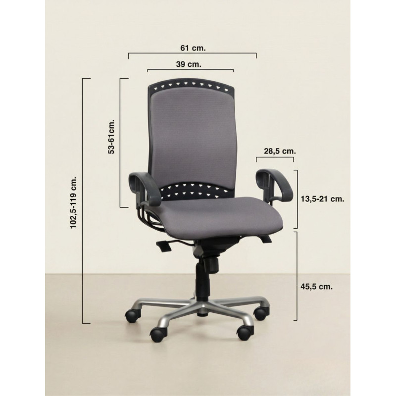 Silla Giratoria para Escritorios Sitag de Dynamobel - Reoffice