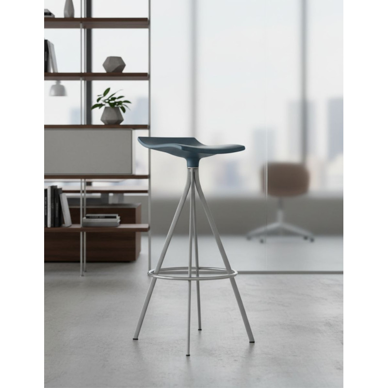 Taburete Alto Mit de Actiu - Muebles de Oficina Montiel