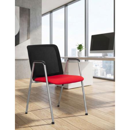 Silla Confidente 4 patas Lively de Haworth - Montiel