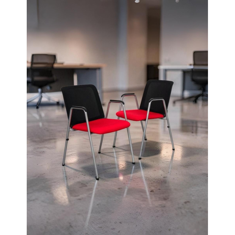 Silla Confidente 4 patas Lively de Haworth - Montiel