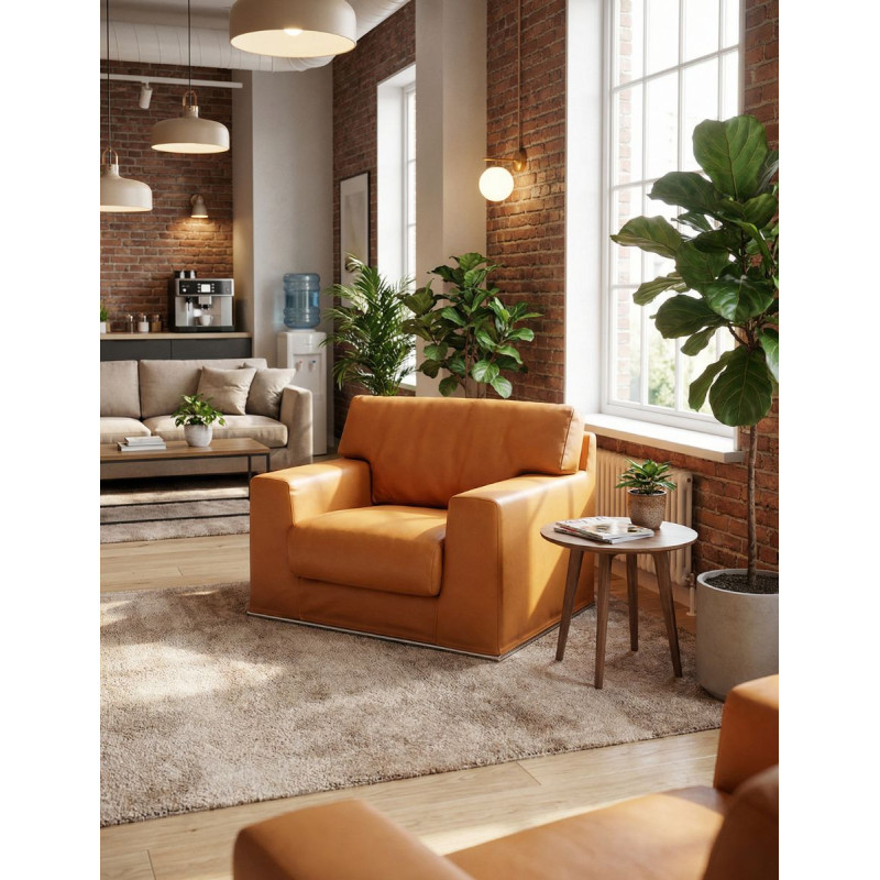 Sofá Recepción Acolchado de Perobell - Montiel