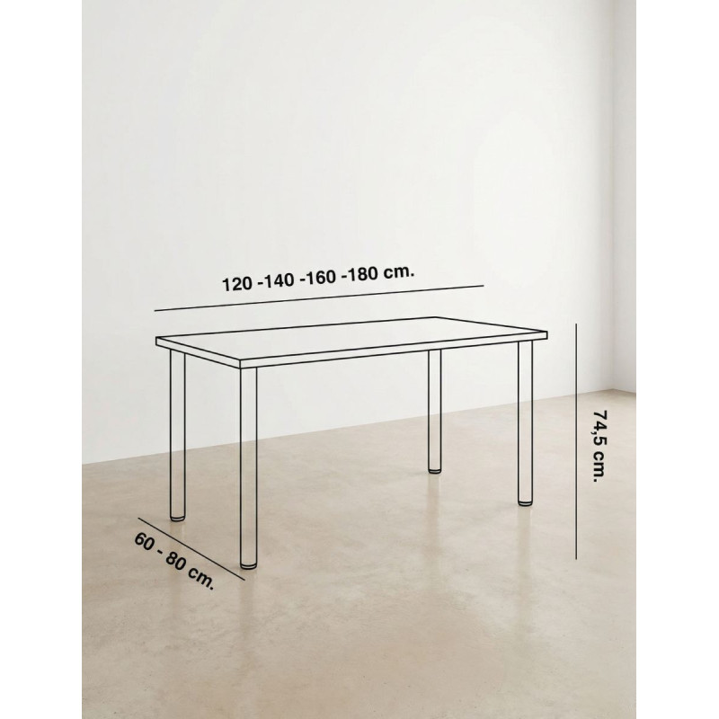 ▷ Mesa Escritorio Configurable Eco de Kesta - Montiel