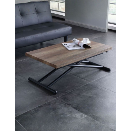 Mesa Madera de Centro Elevable y Extensible Elevia - Montiel