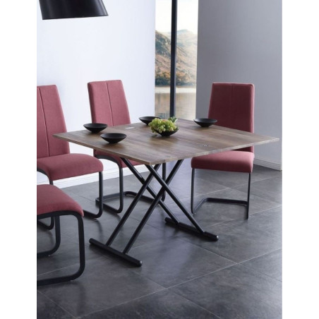 Mesa Madera de Centro Elevable y Extensible Elevia - Montiel