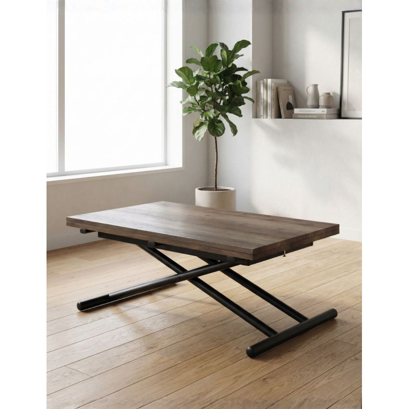 Mesa Madera de Centro Elevable y Extensible Elevia - Montiel