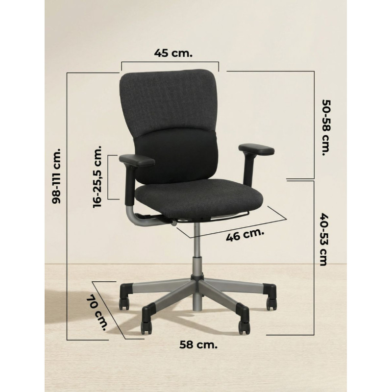 Silla Ergonómica Lets B de Steelcase -  Montiel