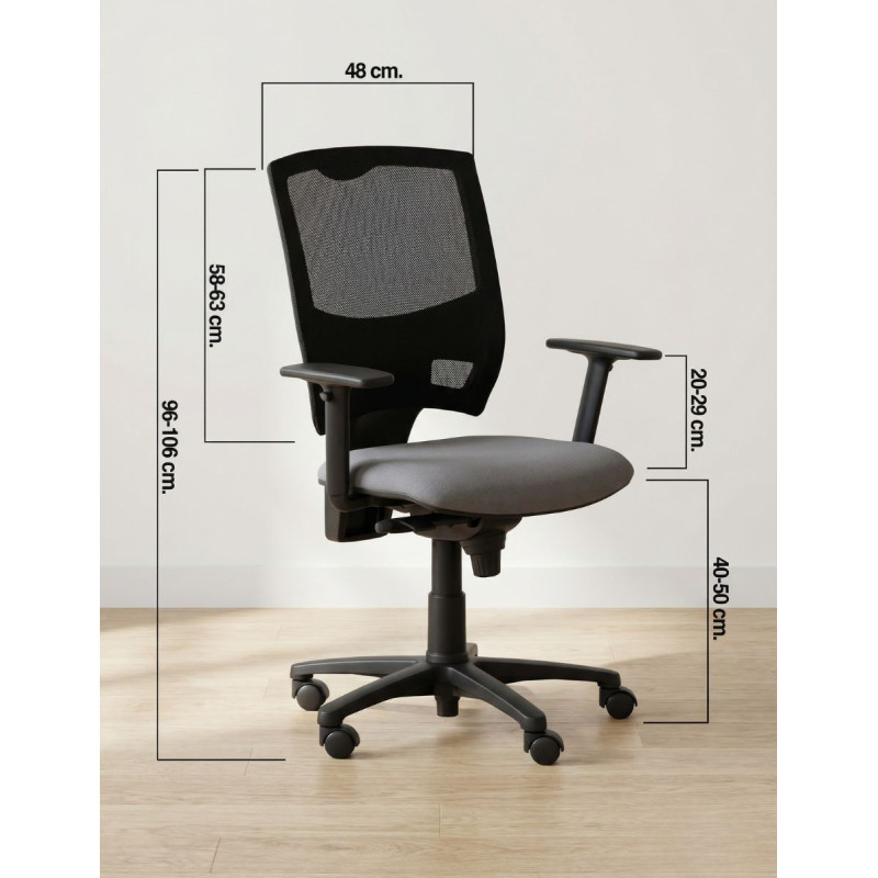 Silla Escritorio Giratoria para Oficina MM1635 - Montiel