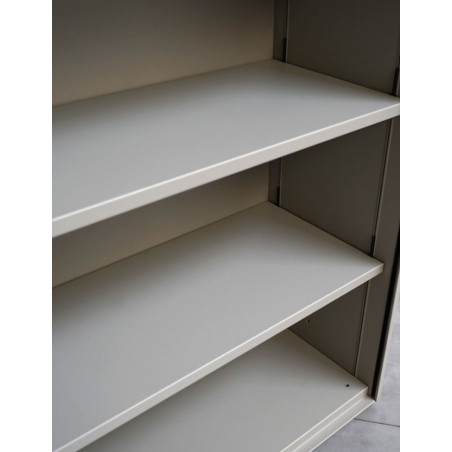 Armario Metálico Oficina Gris MM1718 de Montiel