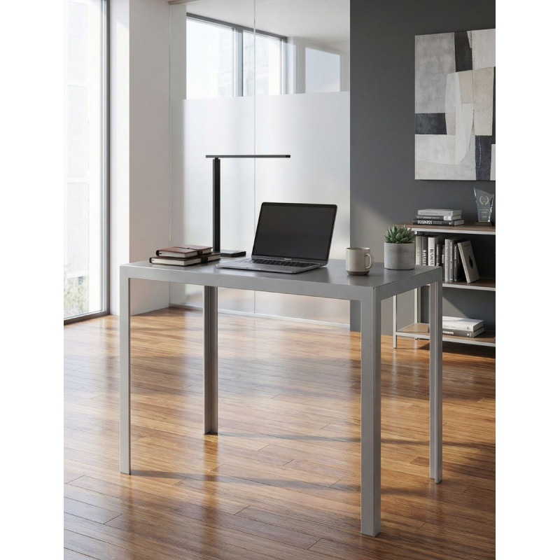 Mesa Alta Auxiliar Negra 105x90 cm MM1570 - Montiel