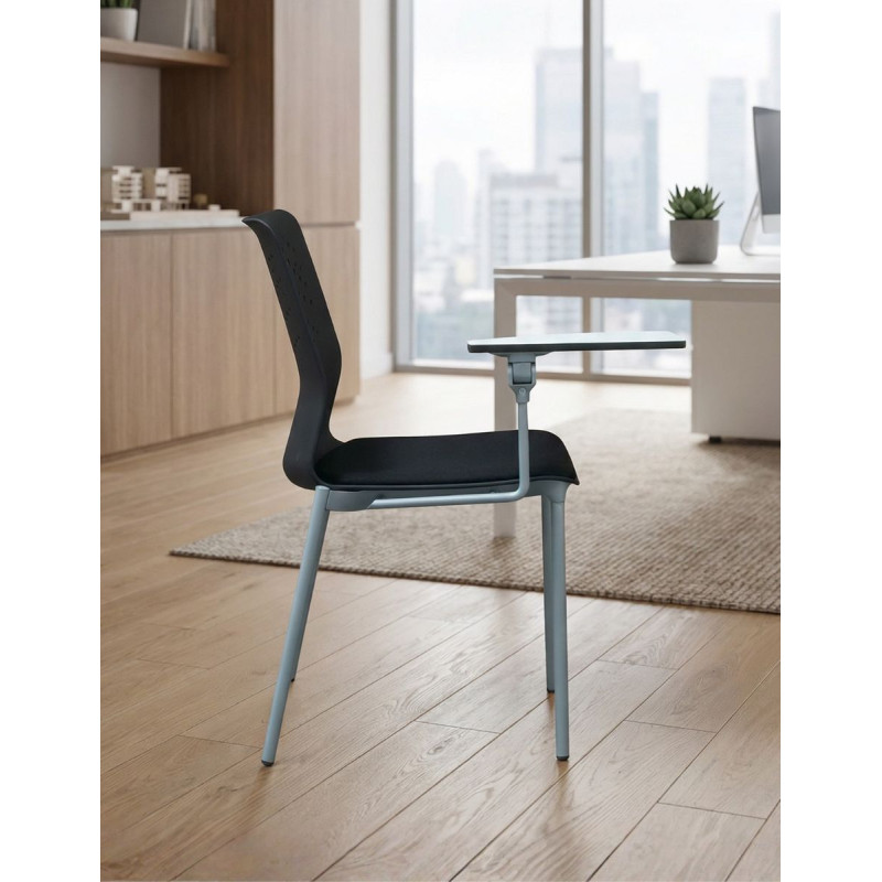 Silla Confidente con Pala Escritura de Actiu - Montiel