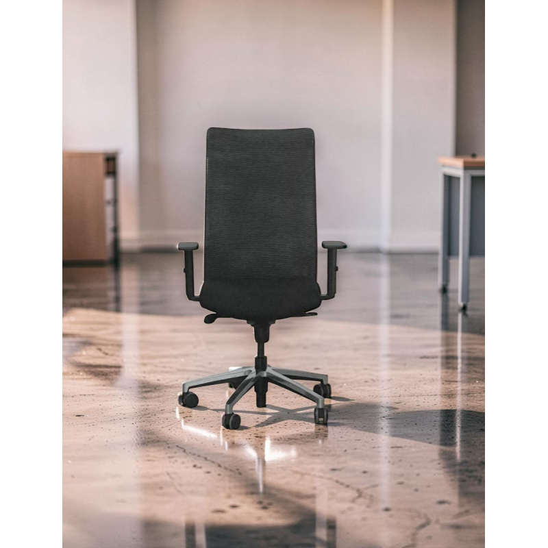 Silla Giratoria con Brazos y Altura Regulables MM1673 - Montiel