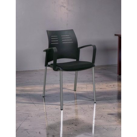 Silla Confidente 4 Patas Spacio de Actiu - Montiel