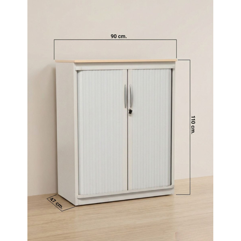 Armario Puertas persiana Metálico de Steelcase - Montiel