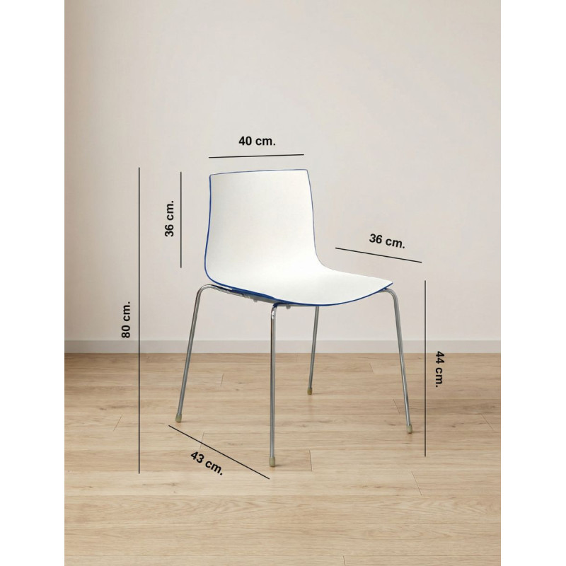 Silla Confidente Polipropileno Catifa de Arper - Montiel