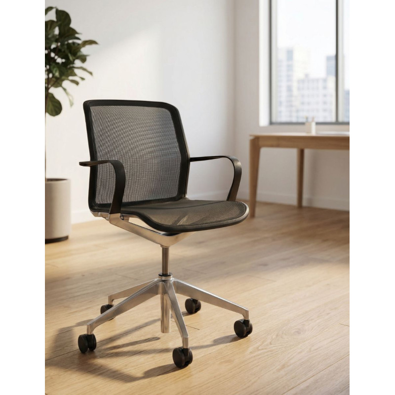 Silla Giratoria Escritorio Malla Filo de Bene - Reoffice