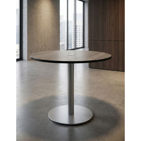 Mesa redonda reuniones fenólico ø80 cm de Bene - Reoffice