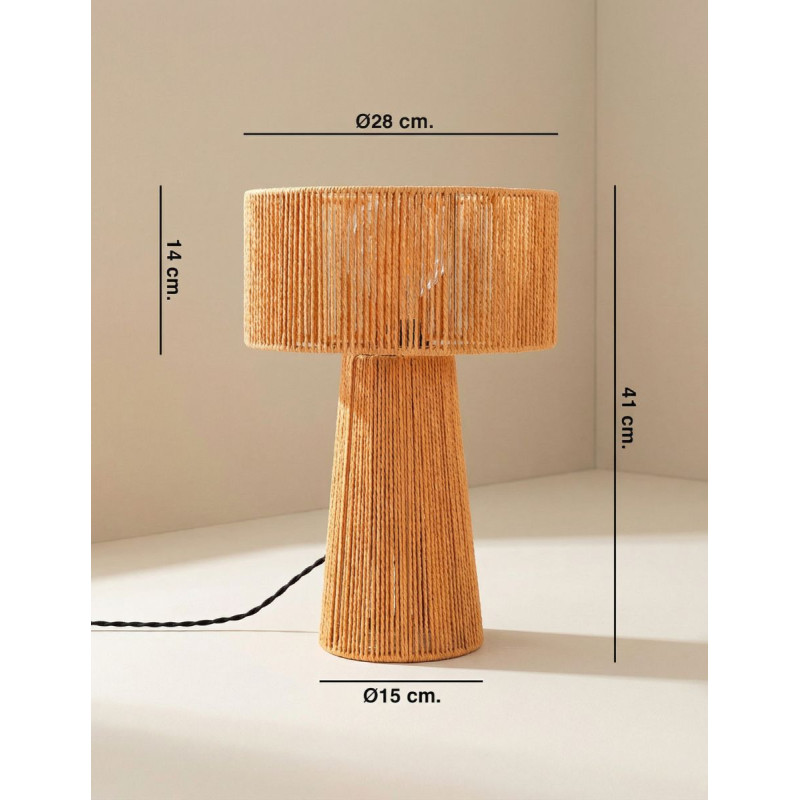 Lámpara de Mesa para Oficina de Papel Kala Lilium - Montiel