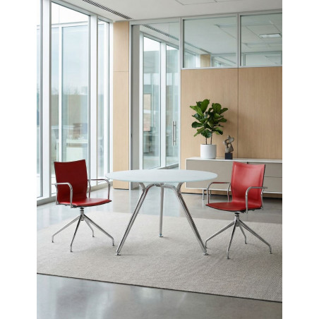 ▷ Mesa de Reunión Redonda ARKITEK de ACTIU - Oficina Montiel