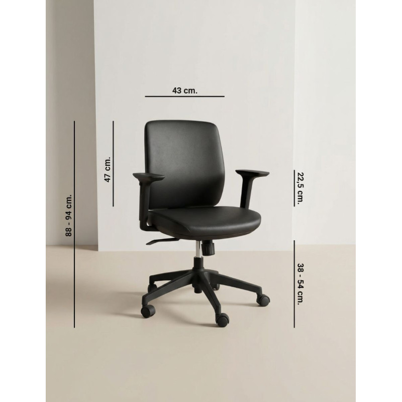 Silla Oficina Giratoria Brazos 1D de Ofiprix - Montiel