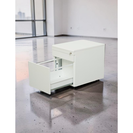 ▷ Cajonera Metálica Archivador de Oficina Blanca - Montiel