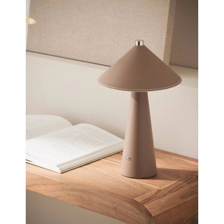 Lámpara Oficina de Mesa Portátil de Cuero Tyu Nhalma - Montiel