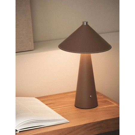 Lámpara Oficina de Mesa Portátil de Cuero Tyu Nhalma - Montiel