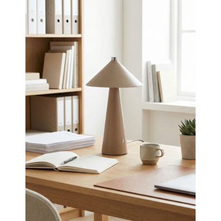 Lámpara Oficina de Mesa Portátil de Cuero Tyu Nhalma - Montiel