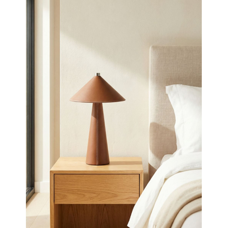 Lámpara Oficina de Mesa Portátil de Cuero Tyu Nhalma - Montiel