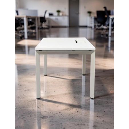 Mesa Oficina Blanca 160x80 Ottima de Steelcase - Montiel