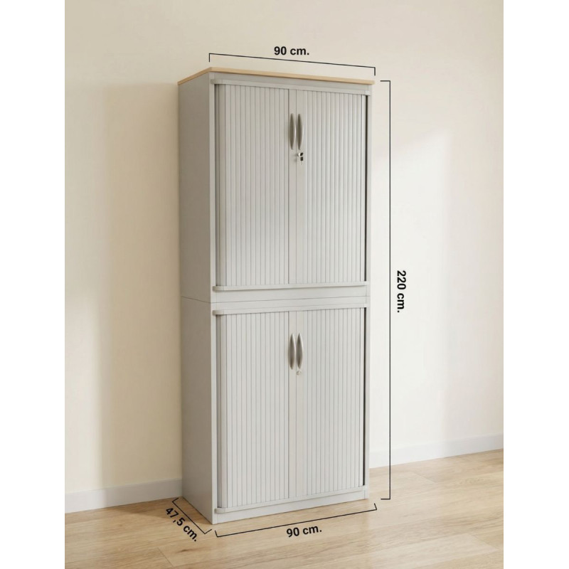 Armario Doble Apilado Metálico de Steelcase - Montiel