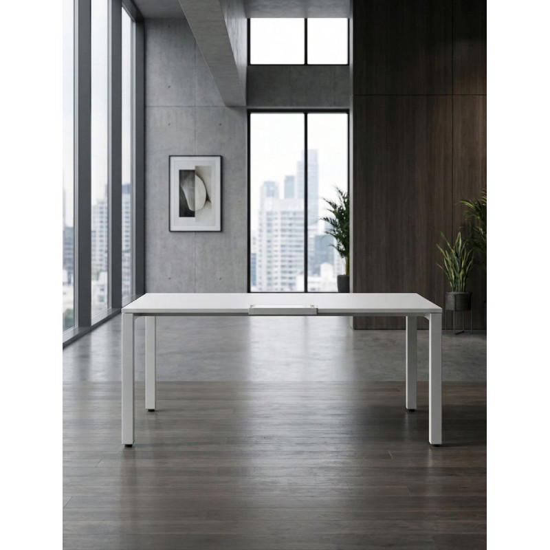 Mesa Despacho Blanca 160x80 cm WorkIt de Vitra - Montiel