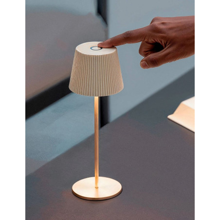 Lámpara de Mesa Oficina Portátil de Aluminio Willox - Montiel