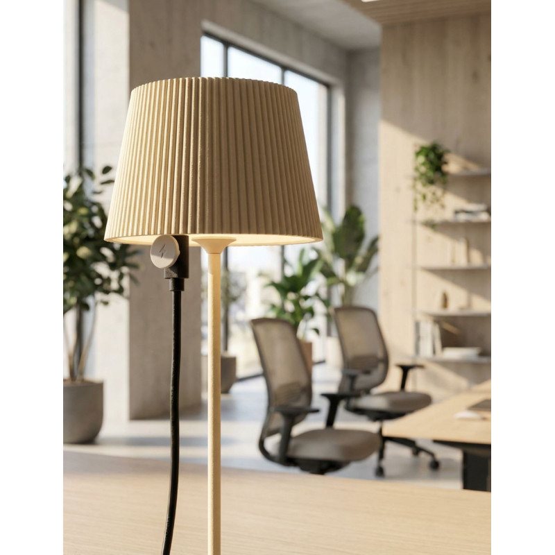 Lámpara de Mesa Oficina Portátil de Aluminio Willox - Montiel