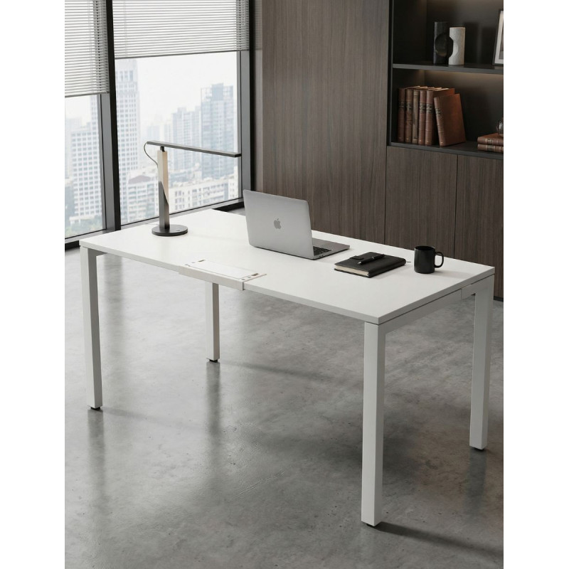 Mesa Despacho Blanca 160x80 cm WorkIt de Vitra - Montiel