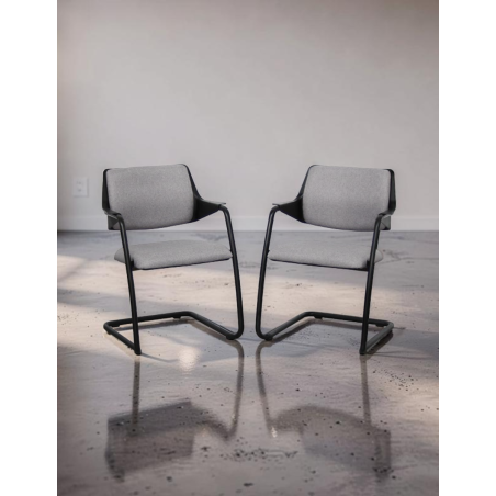 Silla Confidente Connexion de Girsberger - Oficinas Montiel