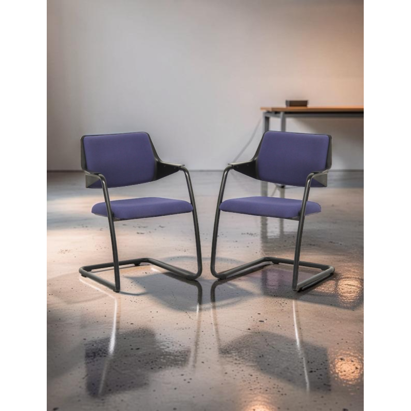 Silla Confidente Connexion de Girsberger - Oficinas Montiel