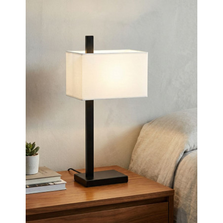 Lámpara de Mesa Oficina Metálica Táctil Malena - Montiel