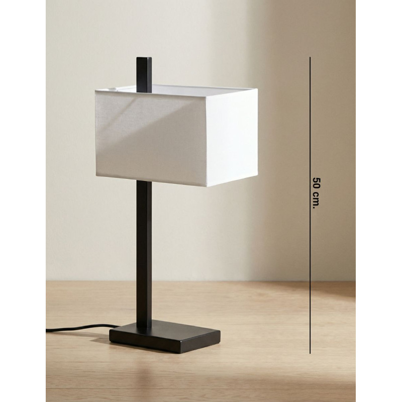 Lámpara de Mesa Oficina Metálica Táctil Malena - Montiel