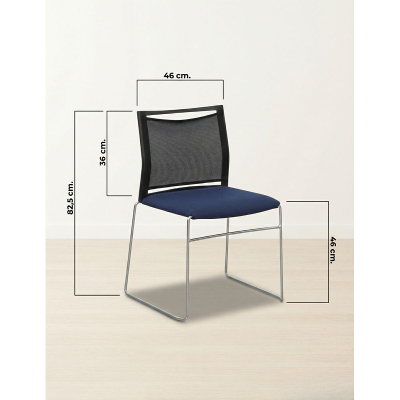 ▷ Silla Visitantes Dinamic de Luyando - Oficinas Montiel