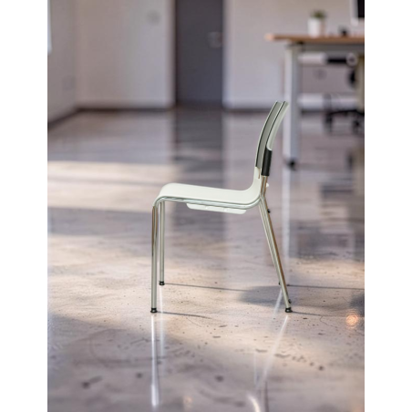 Silla Escritorio sin ruedas Pol de Akaba - Montiel